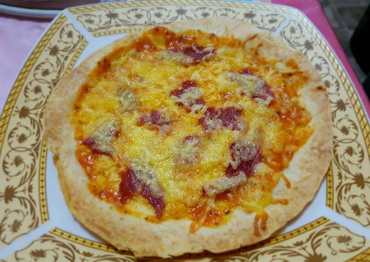 Crispy Pizza paling simpel