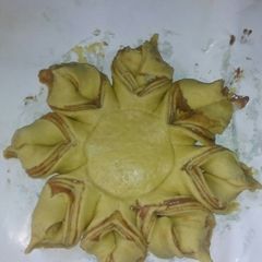 A picture of Nutella pie.