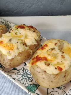 Una foto de Papas rellenas