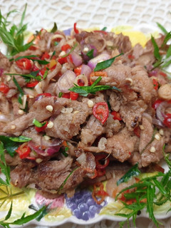 Foto resep Se'i daging sapi sambal matah
