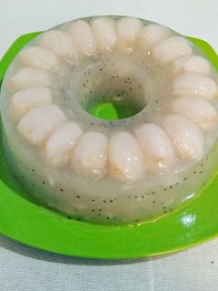 Foto resep Pudding Leci Kelapa Muda