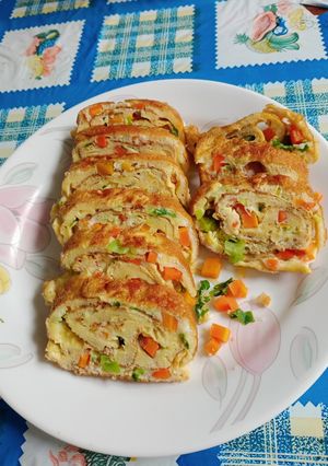 Foto resep Telur gulung ala Korea