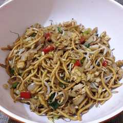 A picture of Mi goreng terfavorit.
