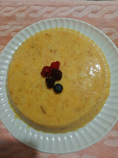 Una foto de Budín (flan) 3 ingredidentes