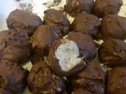 A picture of peanut butter balls