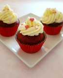 Cupcakes red velvet🧁San Valentín💖
