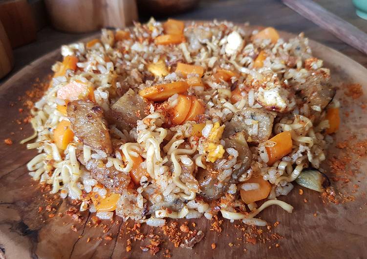 Nasi Gila Sayur Wortel