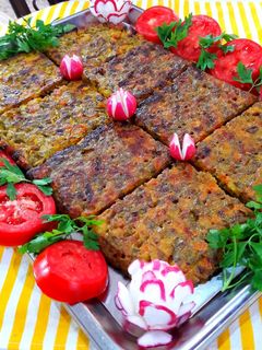 عکسی از دستور کوکوی لوبیا سبز