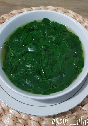 Foto resep Sayur Bening Daun Kelor