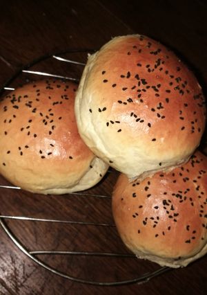 صورة لوصفة خبز الهمبرغر ناجح 1000%
