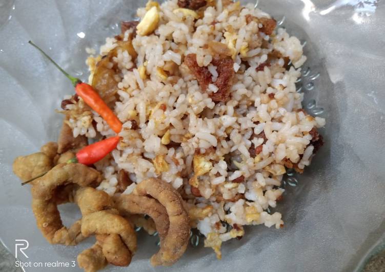 2Resep: Nasi goreng tahu krispy bumbu Indomie☺️ yang Renyah