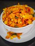 Cornflakes Chivda. (Makai Chivda)