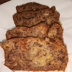 A picture of Easy (and Moist) Banana Cinammon Bread.