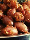 Nilakadalai Sundal / Boiled peanuts in freshly grounded spices