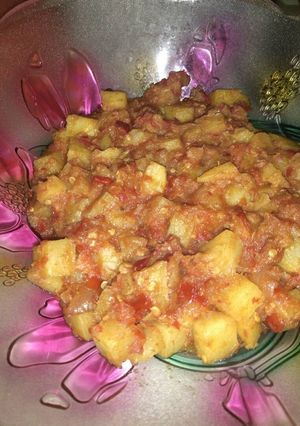 Foto resep Sambal goreng kentang