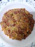 Revuelto de picadillo de chorizo con patata y pimiento