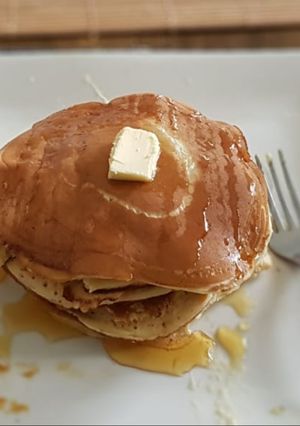 Una foto de Hotcakes esponjosos 😋👌