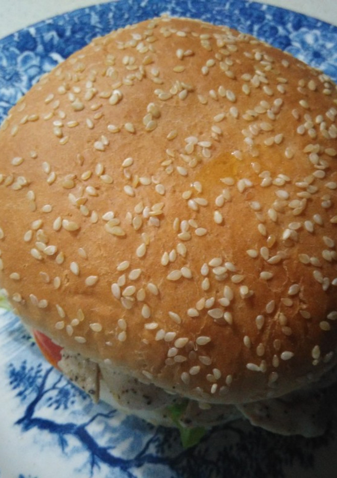 Una foto de Bocadillo de pollo