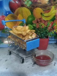 A picture of French Fries🍟.