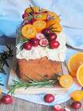Plumcake alle arance e ribes rossi