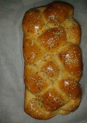 A picture of Challah Bread (Enriched Yeast Dough) # Festive Contest _ Mombasa ).