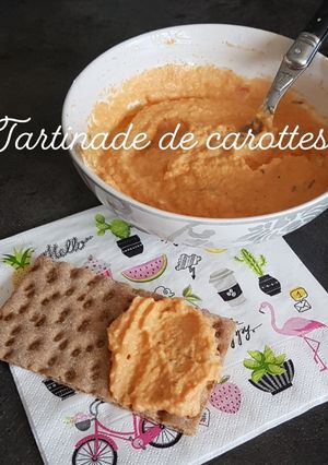 Une photo de Tartinade de carottes