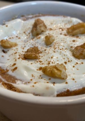 Una foto de Mug carrot cake 1,30 min en el micro