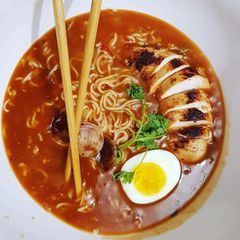 Easy Chicken Ramen 🍜 A picture of Easy Chicken Ramen 🍜.