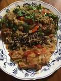 California Farm Panang Curry Eggplant Dinner