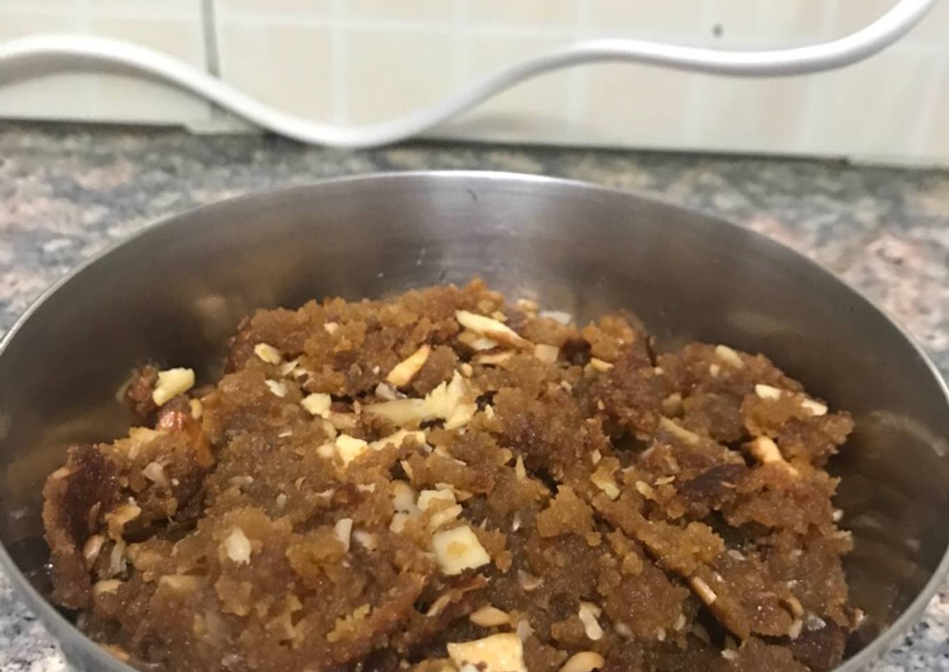 Wheat flour shira(halwa)