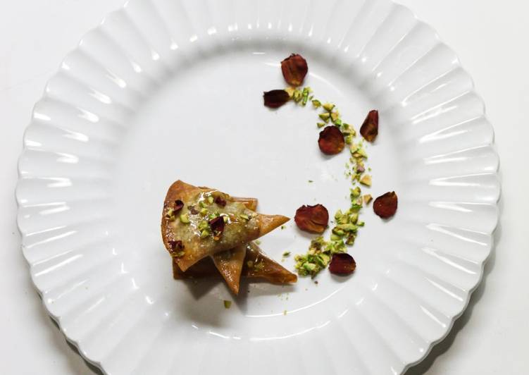 Air fryer Banana Halwa Wontons Air fryer Banana Halwa Wontons