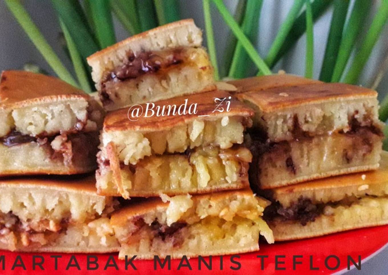22. Martabak Manis Teflon Crispy (No mixer) - resep kuliner nusantara