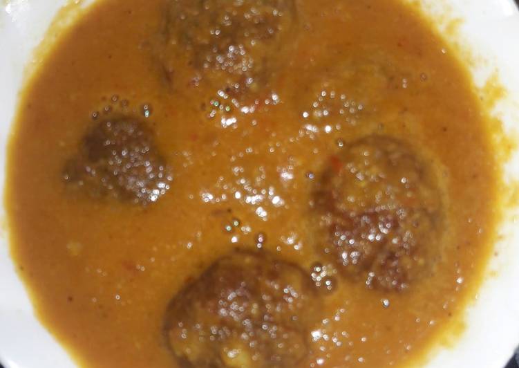 Lotus stem koftas