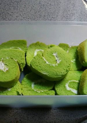 Foto resep Bolu Gulung Pandan
