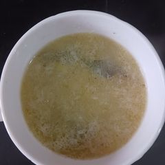 A picture of Raw mango and Coconut soup.