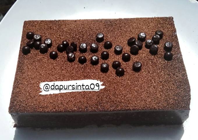 027. Pudding Brownies Cake Chocolate Dark 💯💜