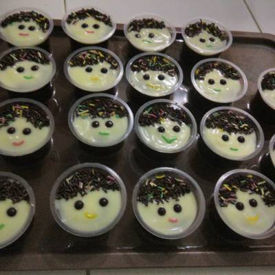 Resep Puding Nutrijell Kribo Susu Coklat My Vla Oleh Nellia Fadllan Cookpad