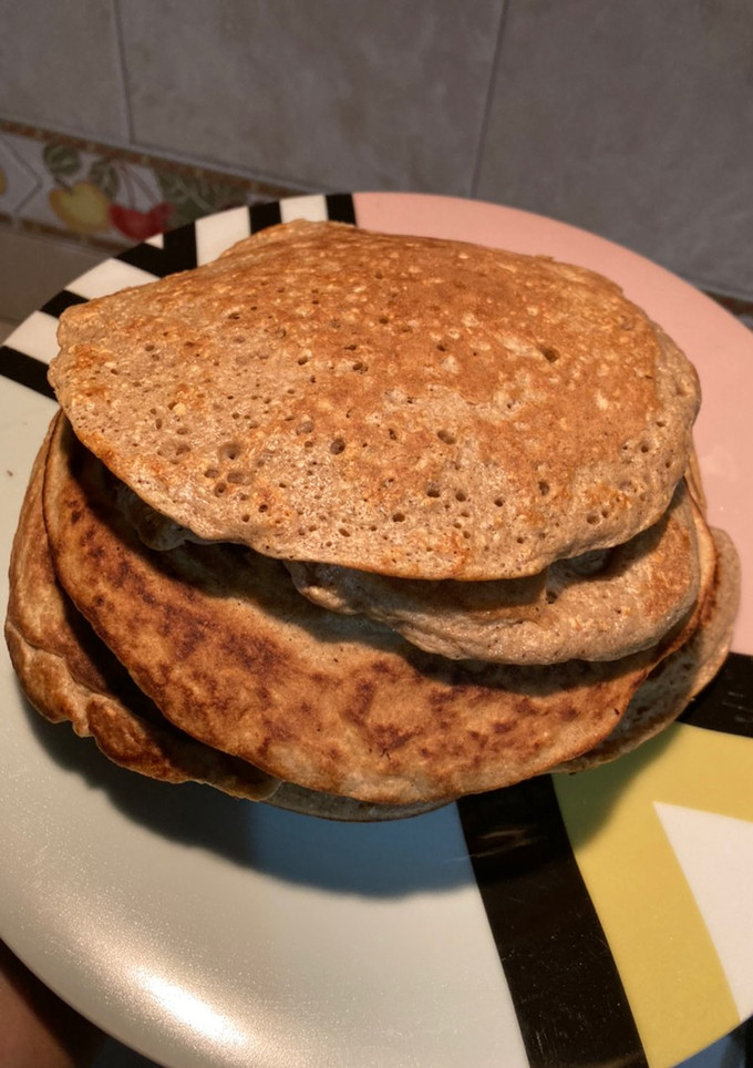 Una foto de Hotcakes de avena