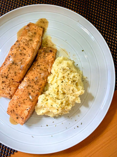 Foto resep Lemon Pan Seared Salmon