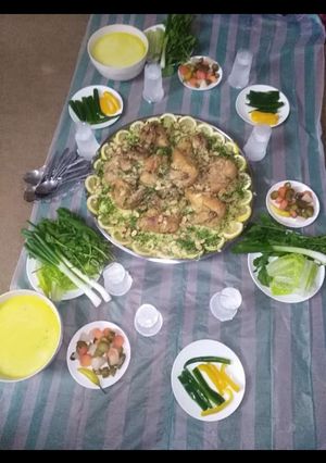 صورة لوصفة منسف