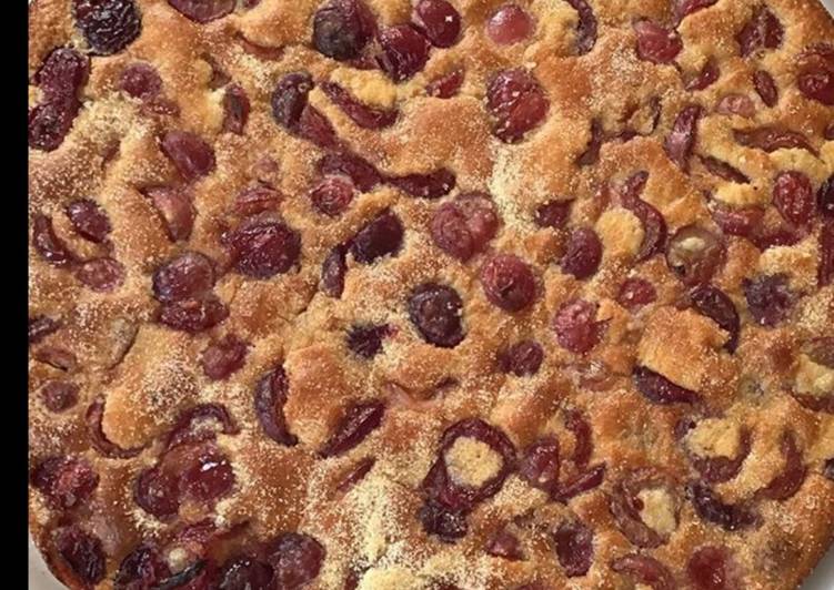 Les Meilleures Recettes de Gâteau léger cerises et vanille