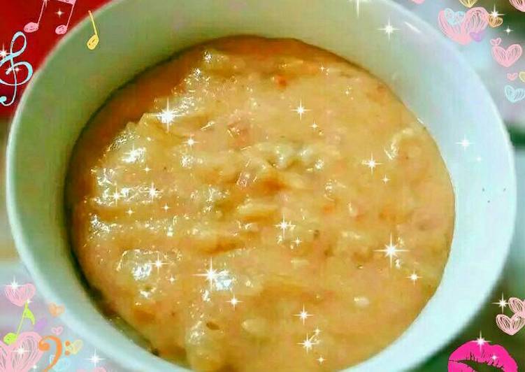 It Rice, but Potato Mash ! (bubur tomat)