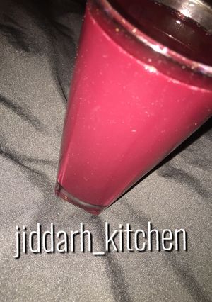A picture of Hibiscus Drink (Zobo).
