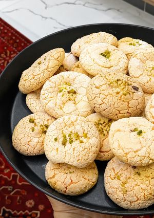 عکسی از دستور شیرینی نارگیلی بدون داغ زدن