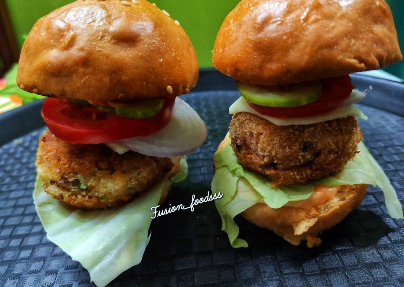 Red bean's and rice mini ðŸ” burger