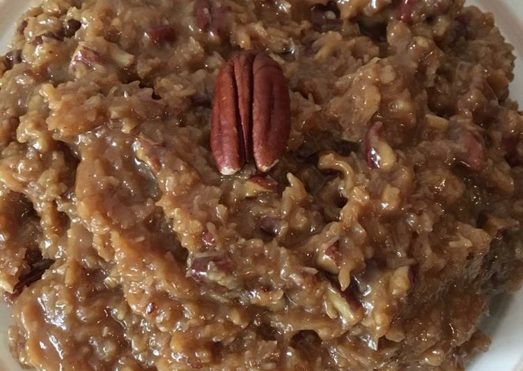 Step-by-Step Guide to Prepare Quick Vegan German pecan frosting