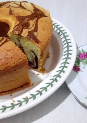 Foto resep Marble Cake All in One Method