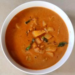 A picture of Chayote masala gravy.