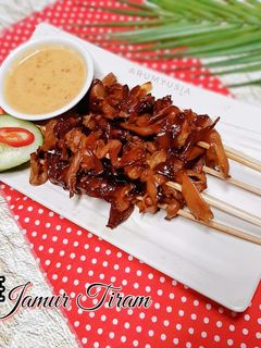 Foto resep Sate Jamur Tiram