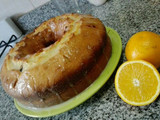 Budín de naranja con chips de chocolate!